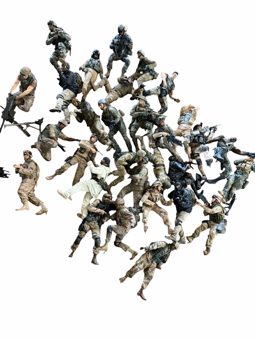 McFarlane Military Action Figure Lot 30 Various Series Incomplete + Accessories